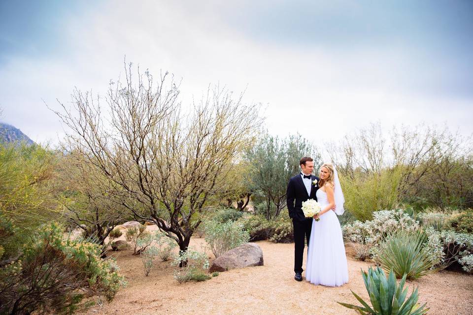 Desert wedding