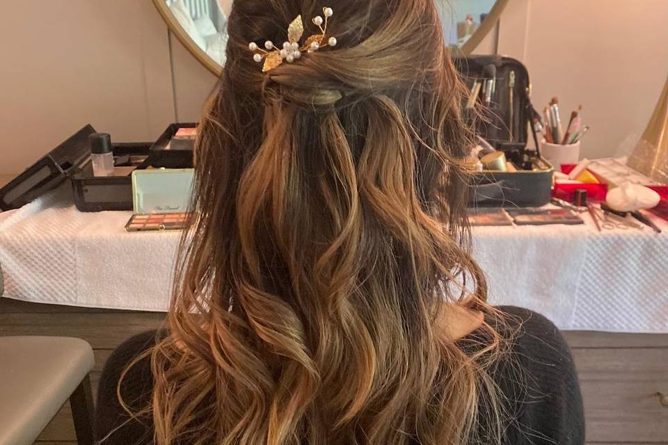 Bridemaid hair