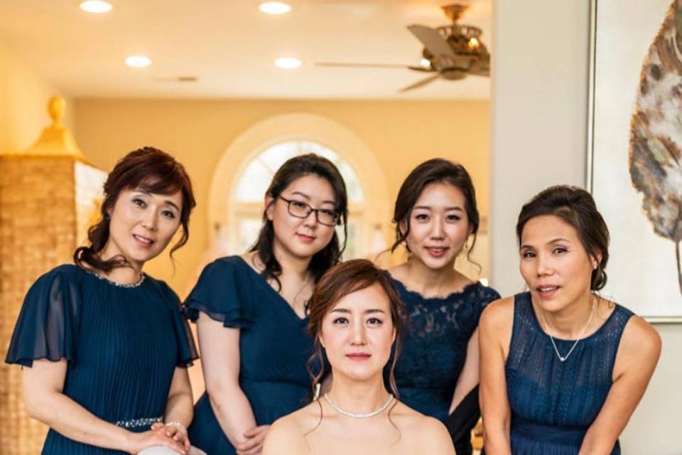 W/bridemaids