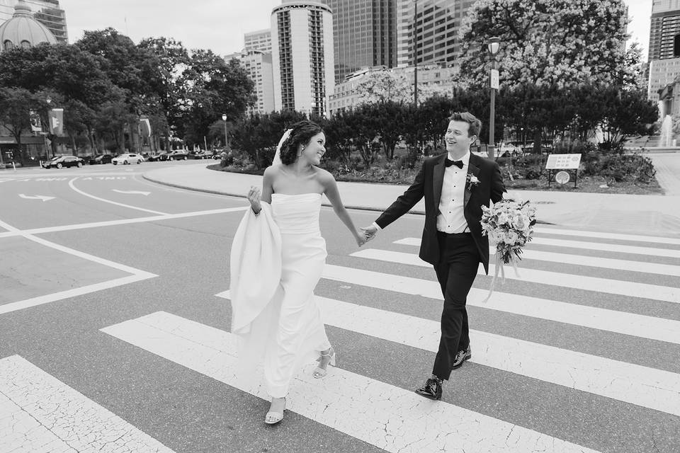 Free Library wedding