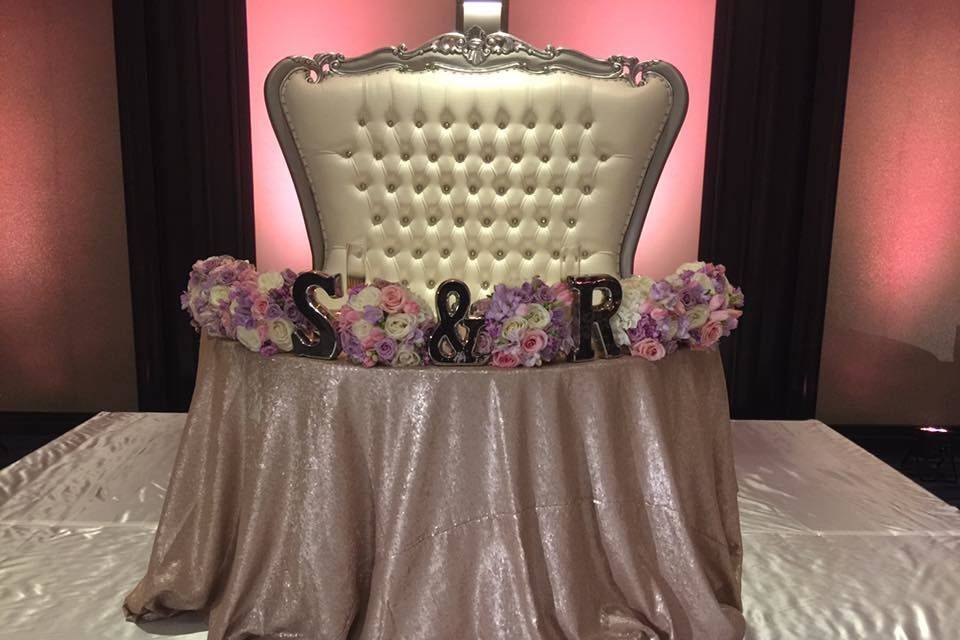 Sweetheart chairs