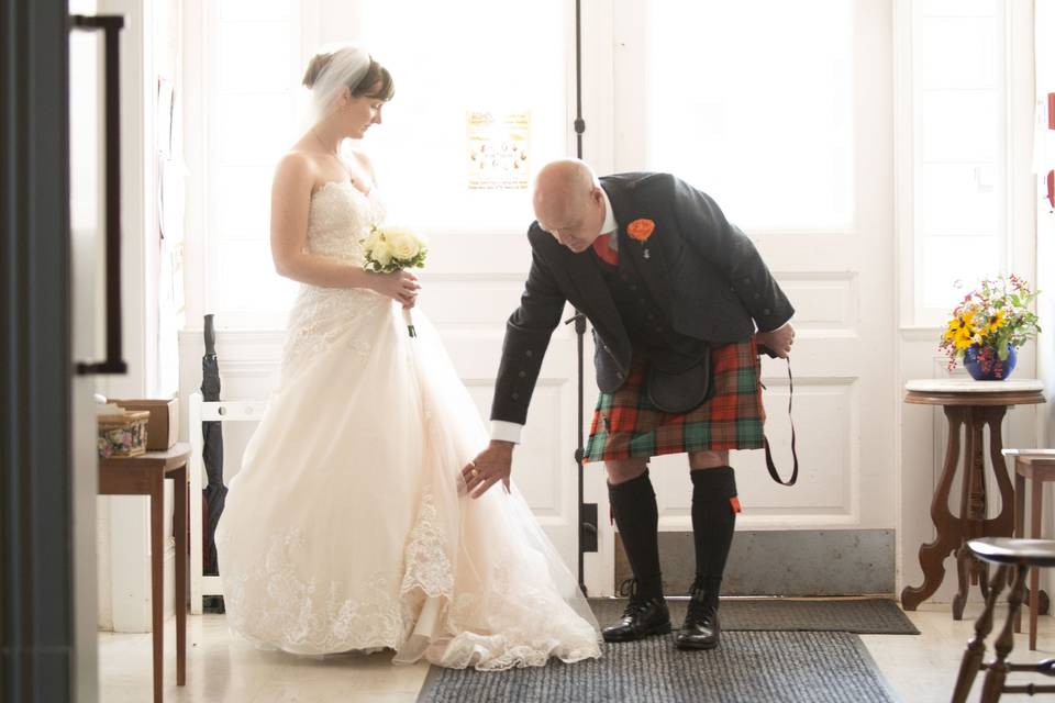 Scottish Wedding in Maine