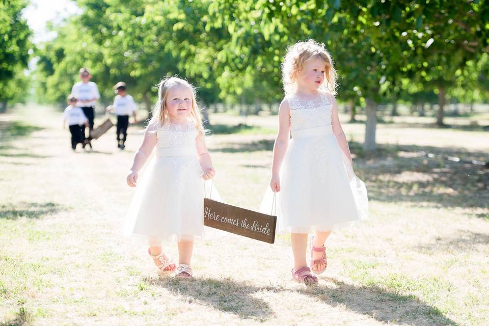 Wedding signage