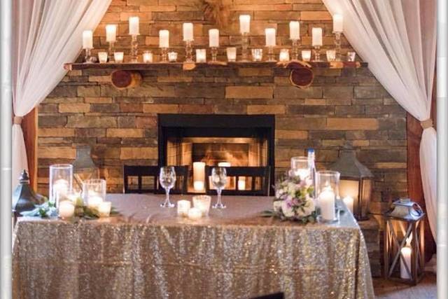 Newlyweds' table