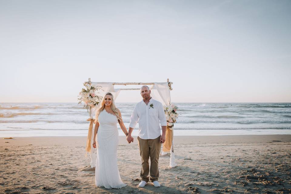 La Jolla Shores Beach Wedding