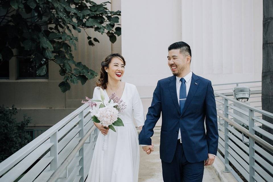 San Diego Courthouse Wedding