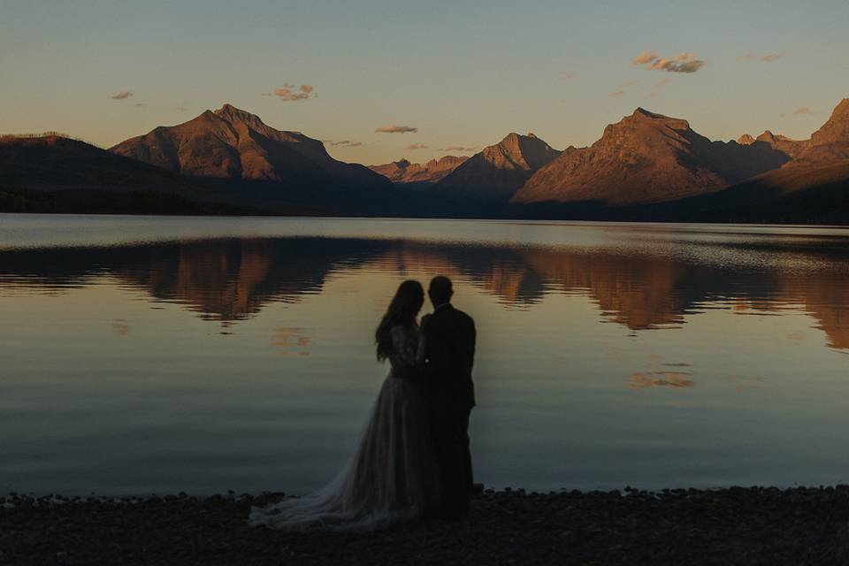 Sunset Wedding Photographer