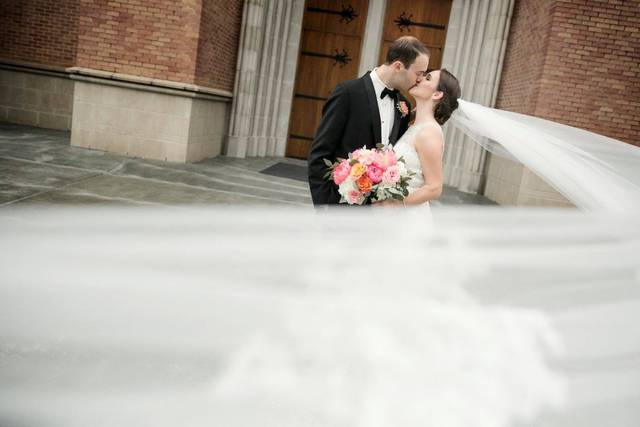 The happy couple