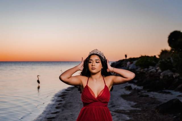 Quinceanera photoshoot