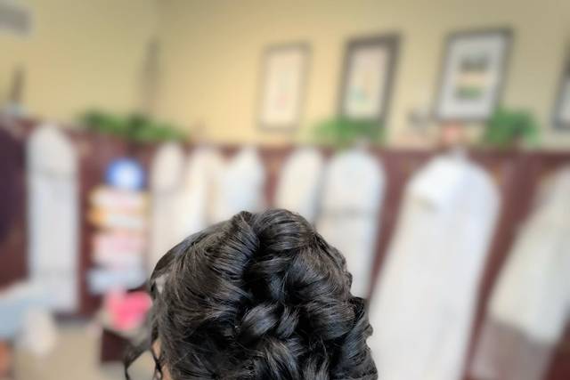 Formal updo