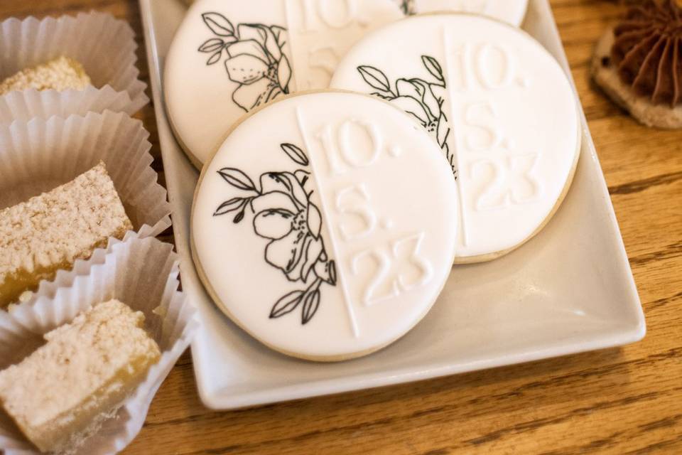 Wedding Date Cookies