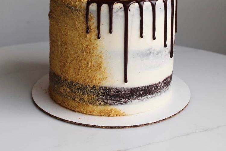 1-Tier S'mores Cake