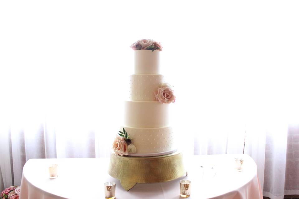 4-Tier Wedding Cake
