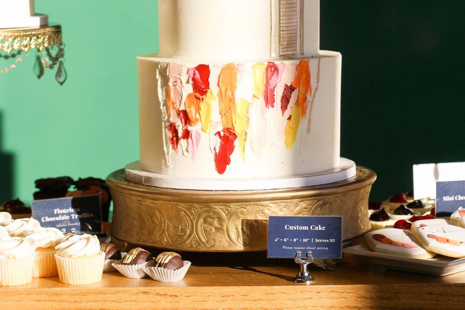 4-Tier Wedding Cake