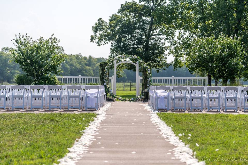 Outdoor ceremony