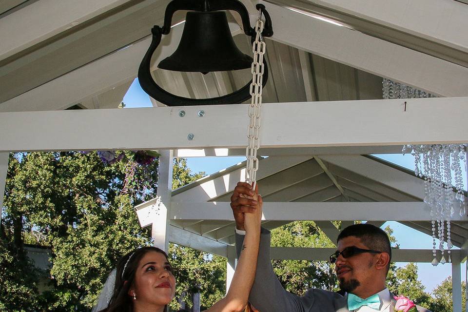 Ringing the wedding bell