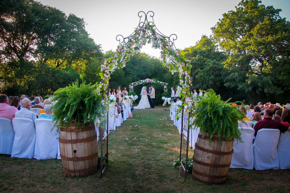 Wedding at Pergola