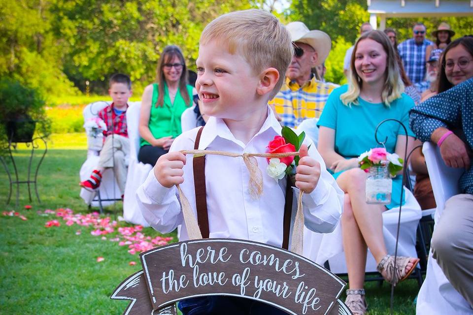 Sign bearer