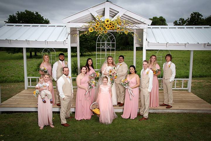 Pink wedding