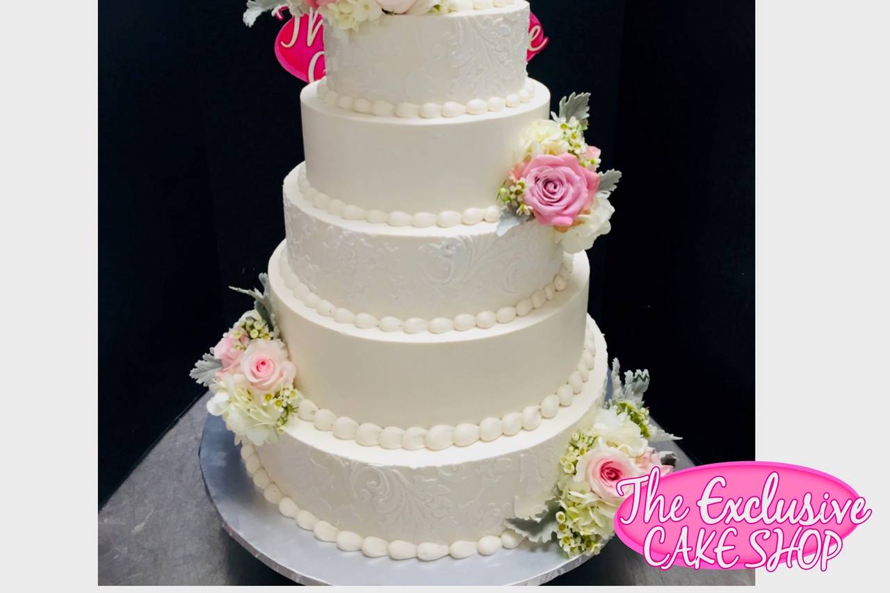 The Exclusive Cake Shop Wedding Cake San Antonio, TX WeddingWire