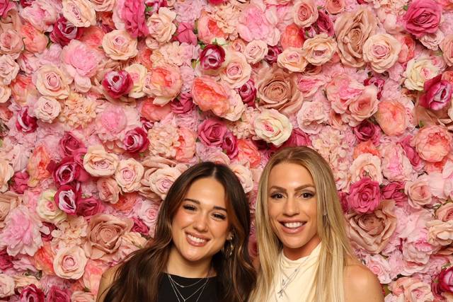 Pink Flower Wall