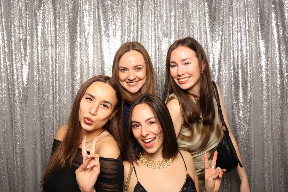 Group of girls posing for pict