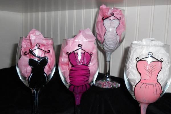 Sharon's Hand Painted Glass