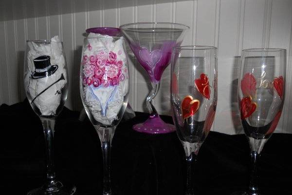 Sharon's Hand Painted Glass