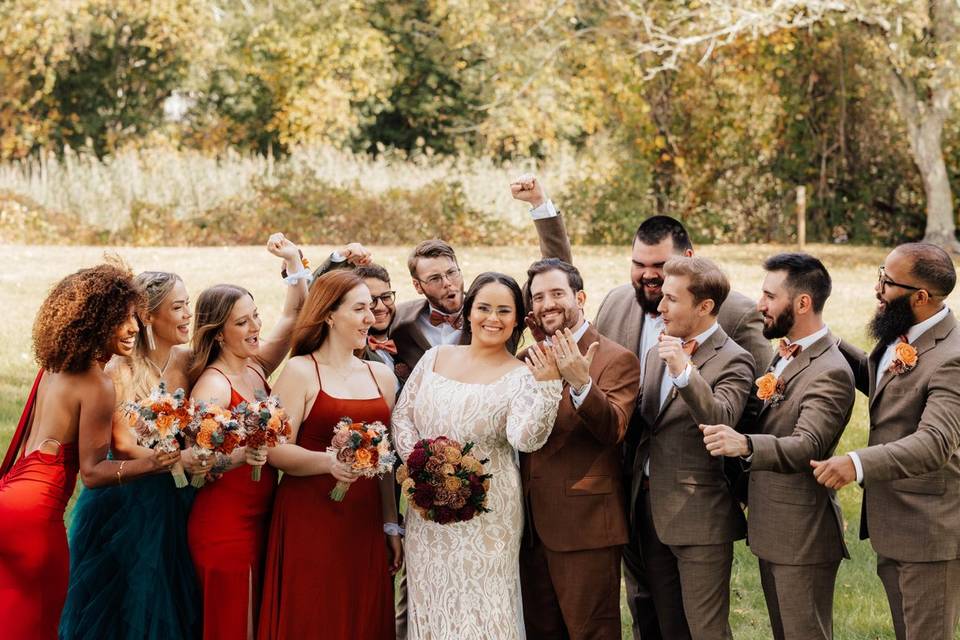 Wedding Party Photos