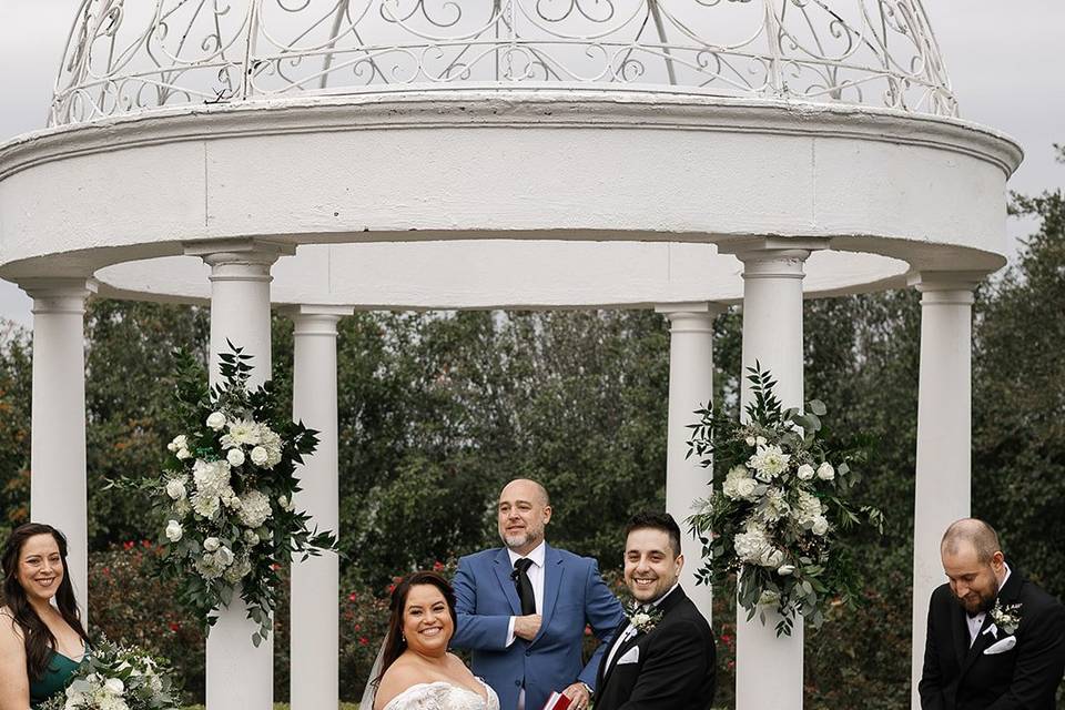 All Smiles at Ceremony