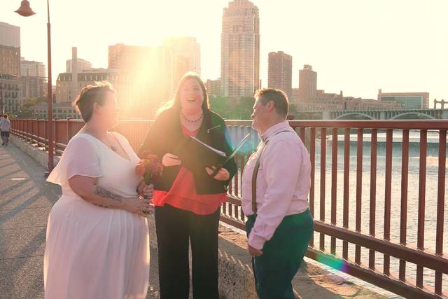 Stone Arch Bridge Wedding