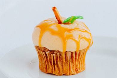 Mango cupcake