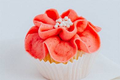 Strawberry cupcake