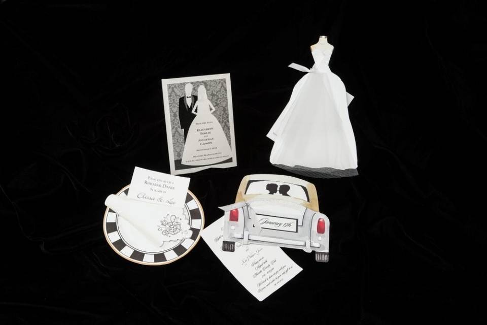 Wedding cutouts
