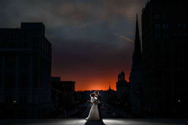 Wedding couple
