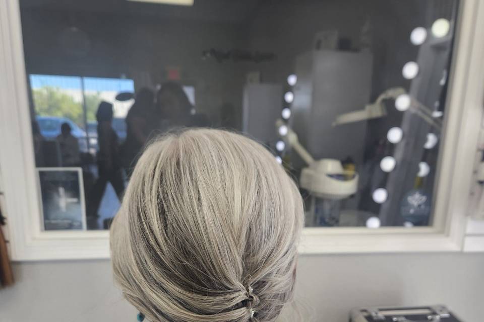 Low bun