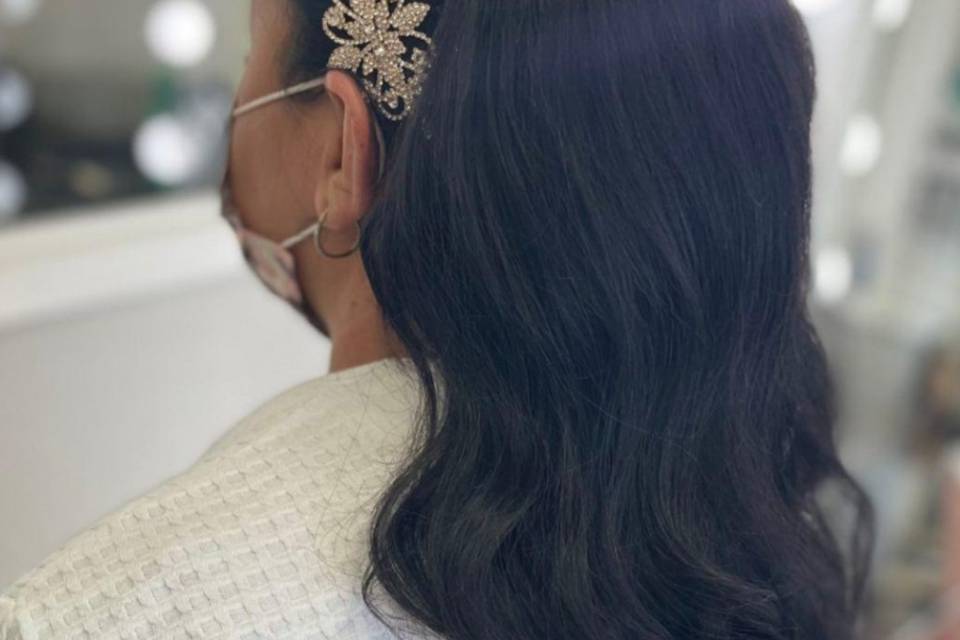 Hollywood curls