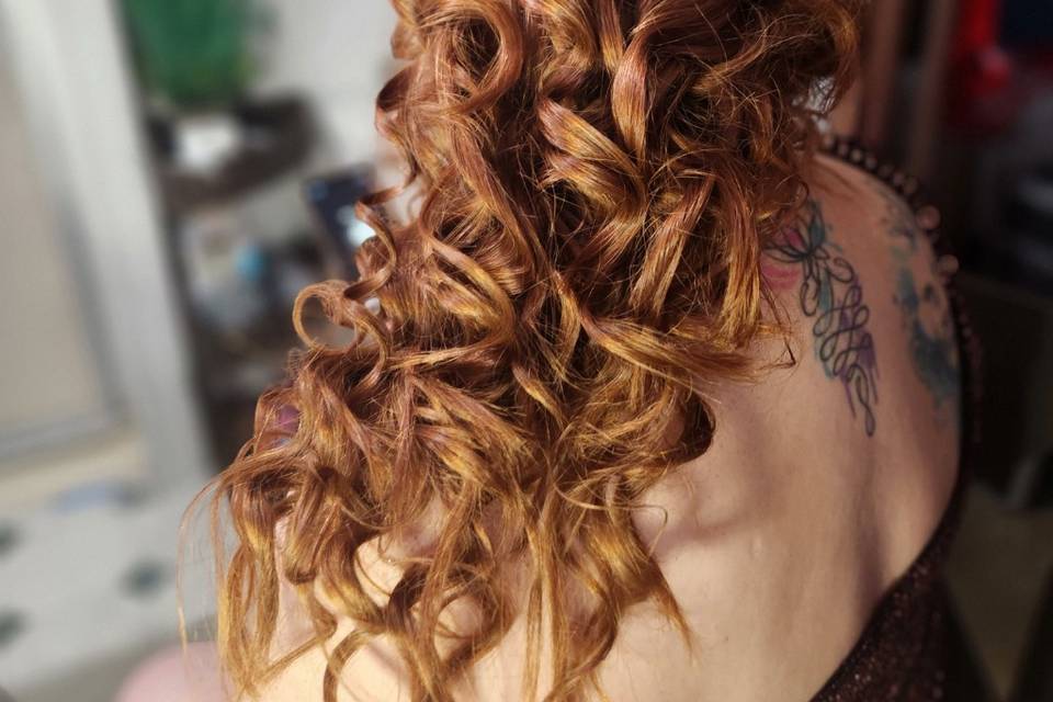 Vintage updo