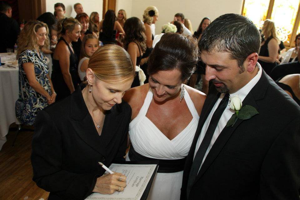 Indoor ceremony