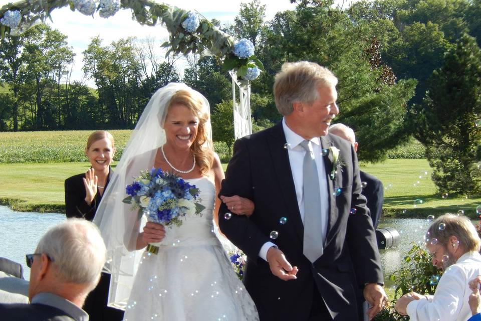 Wedding procession