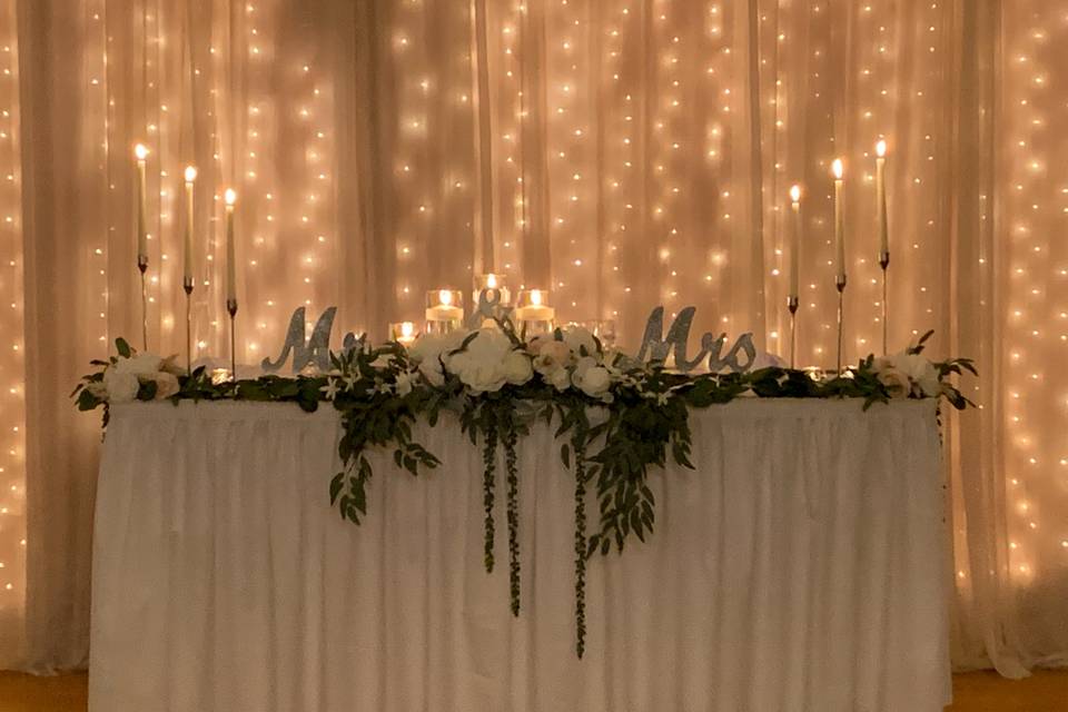 Sweetheart Table