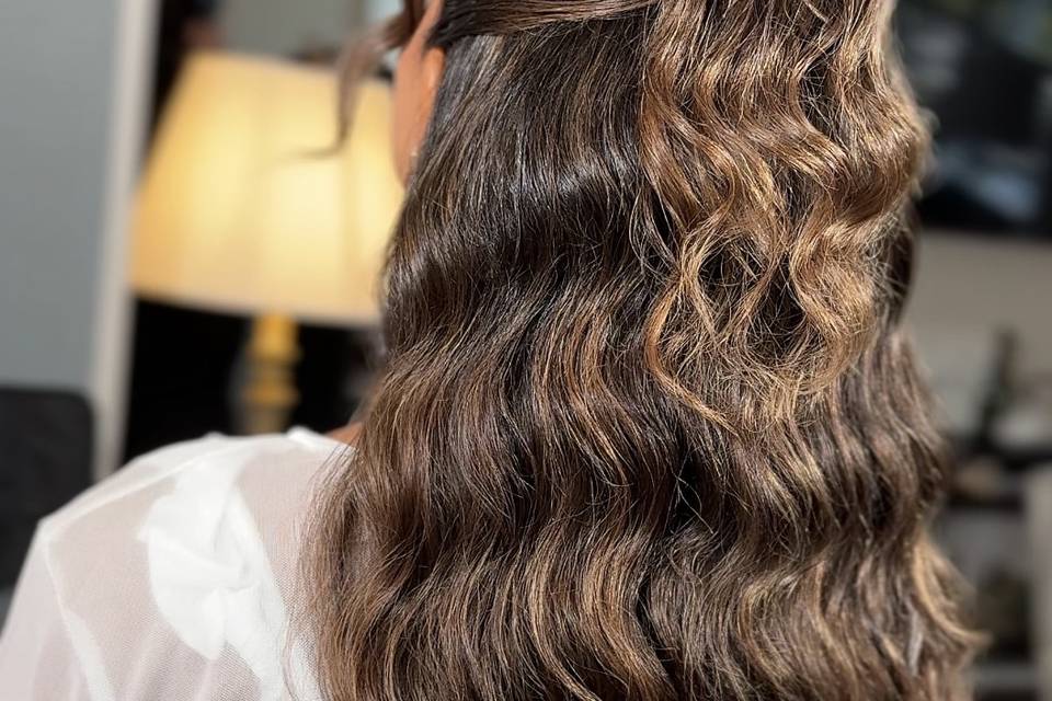 Bridal Half Up Half Down Hairs