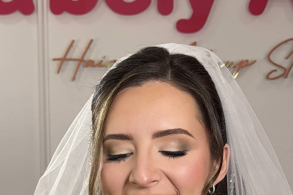 Bridal Half up Half Down Hairs