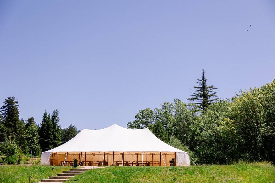 Tent onsite