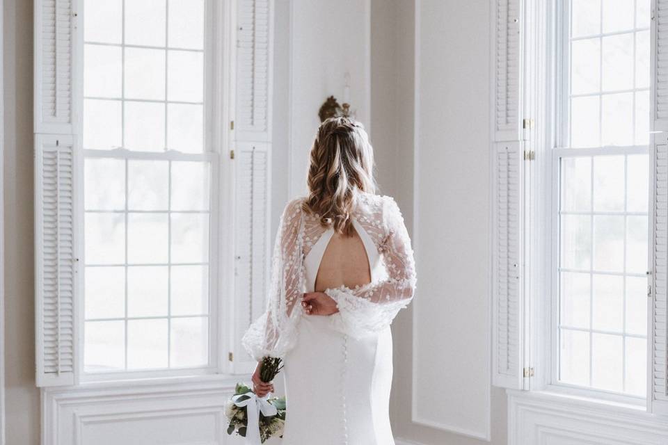 Open Back Wedding Dress