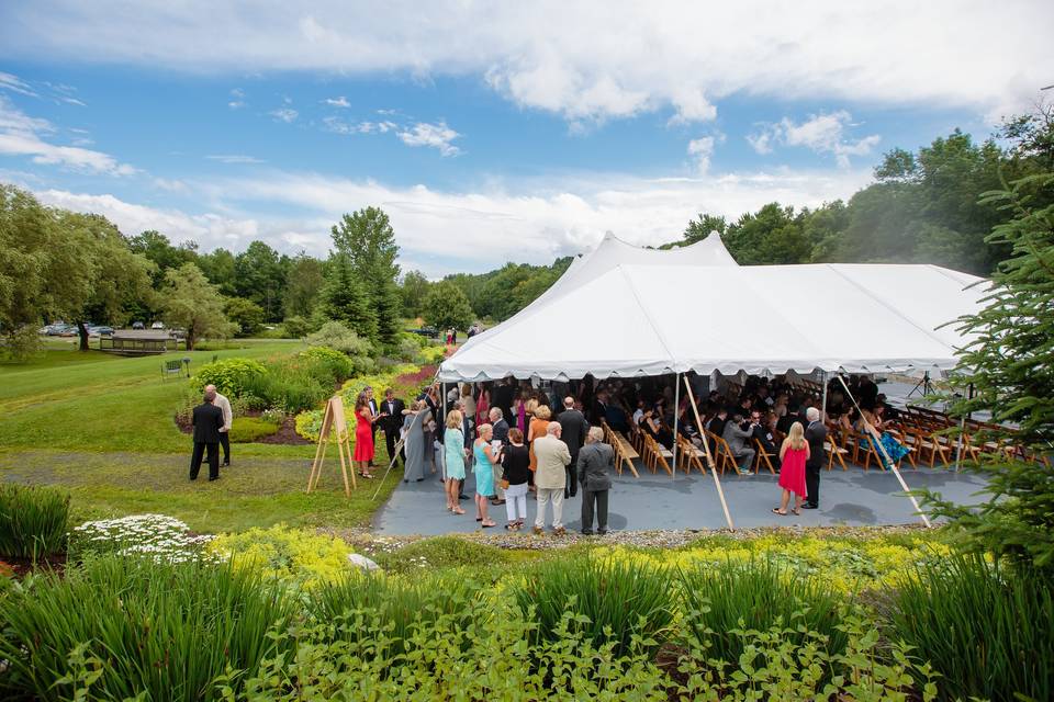 Weather Back-up Ceremony Tent2