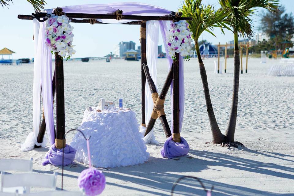 Beach Wedding St Petersburg