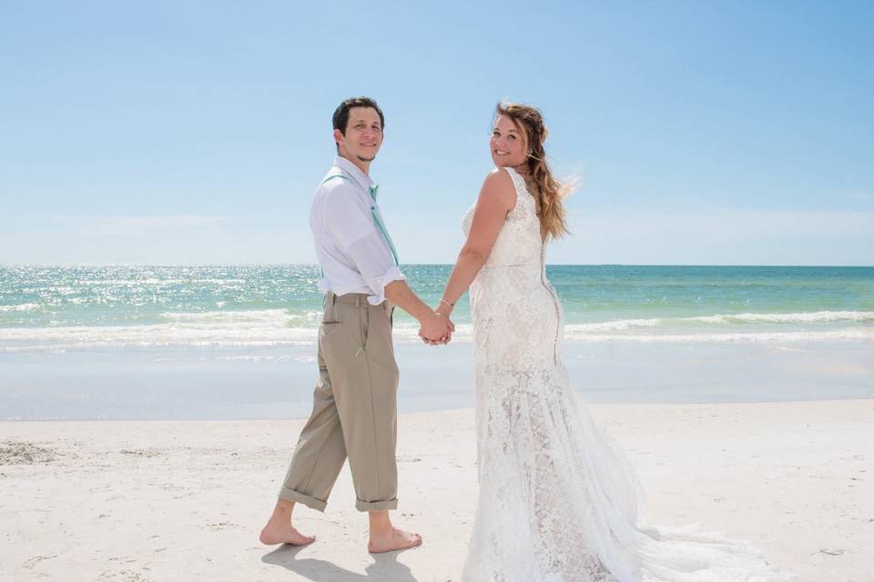 Elopement on Beach