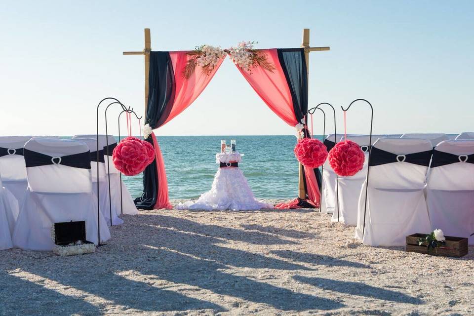 Beach wedding