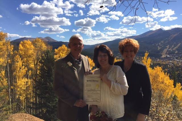 Rocky Mountain Dream Weddings by Julie Wright-Kile, Wedding Officiant